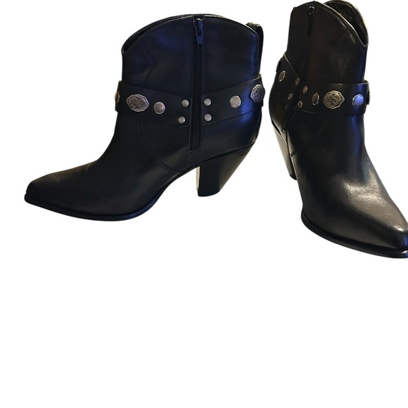 Durango Women’s Black Size 7.5M Harness Boot - Motorcycle Western - Picture 4 of 7